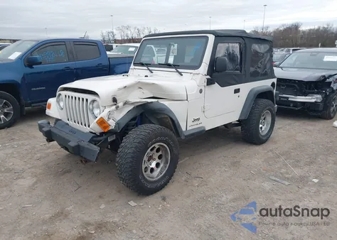 2004 Jeep Wrangler Se from USA, damaged, VIN 1J4FA29174P793223